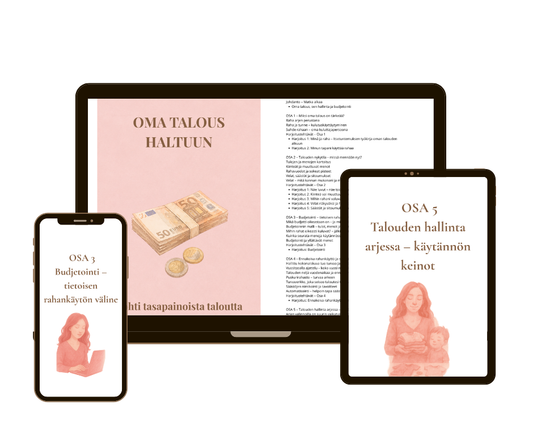 Oma talous haltuun – Kohti tasapainoista taloutta