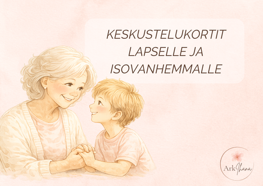 Lapsen ja isovanhemman keskustelukortit – 80 kysymystä, jotka tuovat sukupolvet lähemmäs