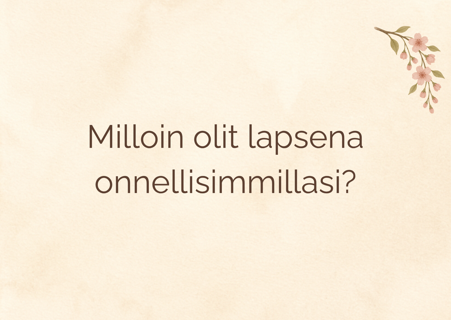 Isovanhemman ja vanhemman keskustelukortit