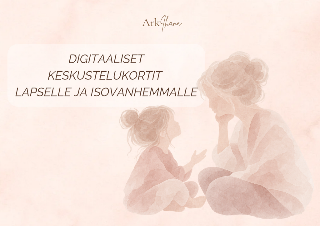 Digitaaliset keskustelukortit isovanhemmalle ja lapsenlapselle