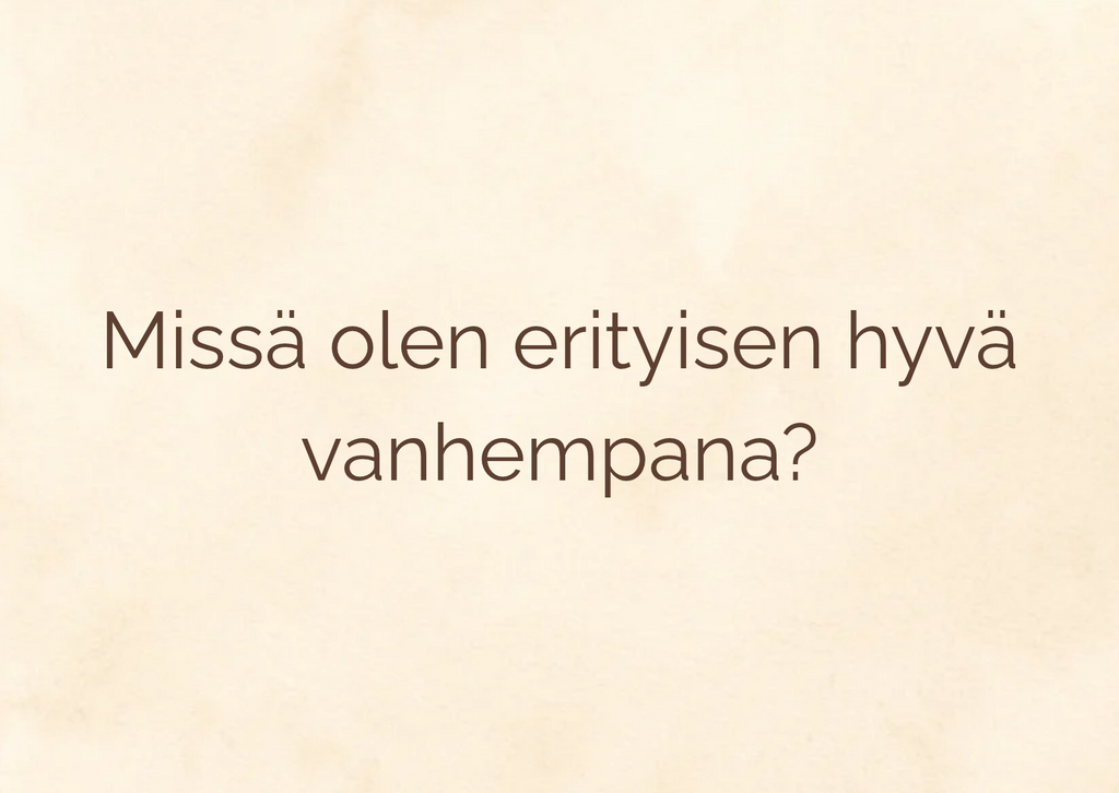 Yksinhuoltajan voimakortit (digitaaliset)
