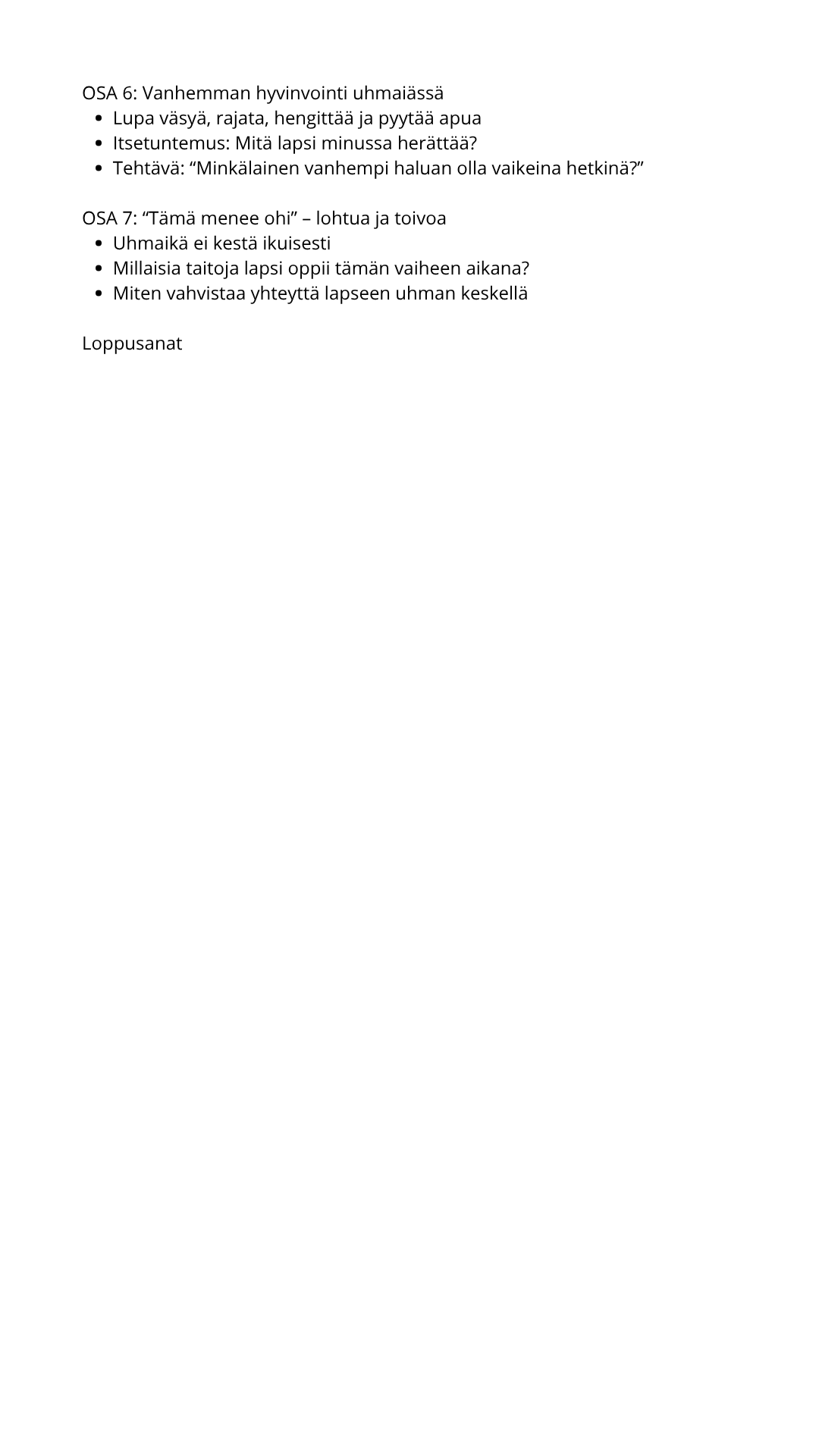 Uhmaikä – Selviytymisopas vanhemmalle